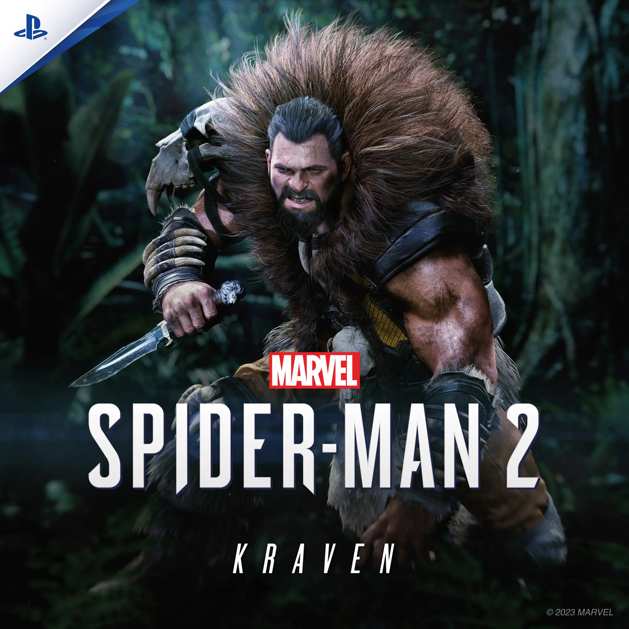 پوستر کریون شکارچی بازی Marvel’s Spider-Man 2