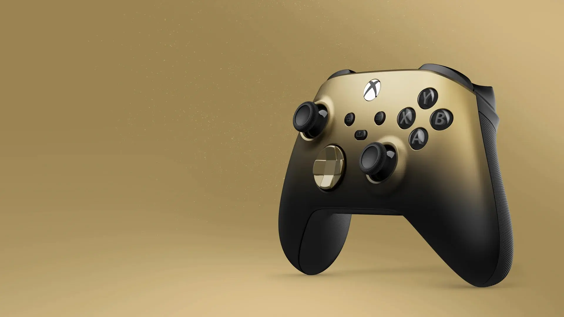 Gold Shadow Special Edition Xbox controller